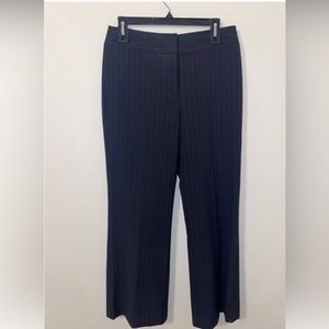 Antonio Melani Navy Blue Pinstripe Suit Pants Dress Pants